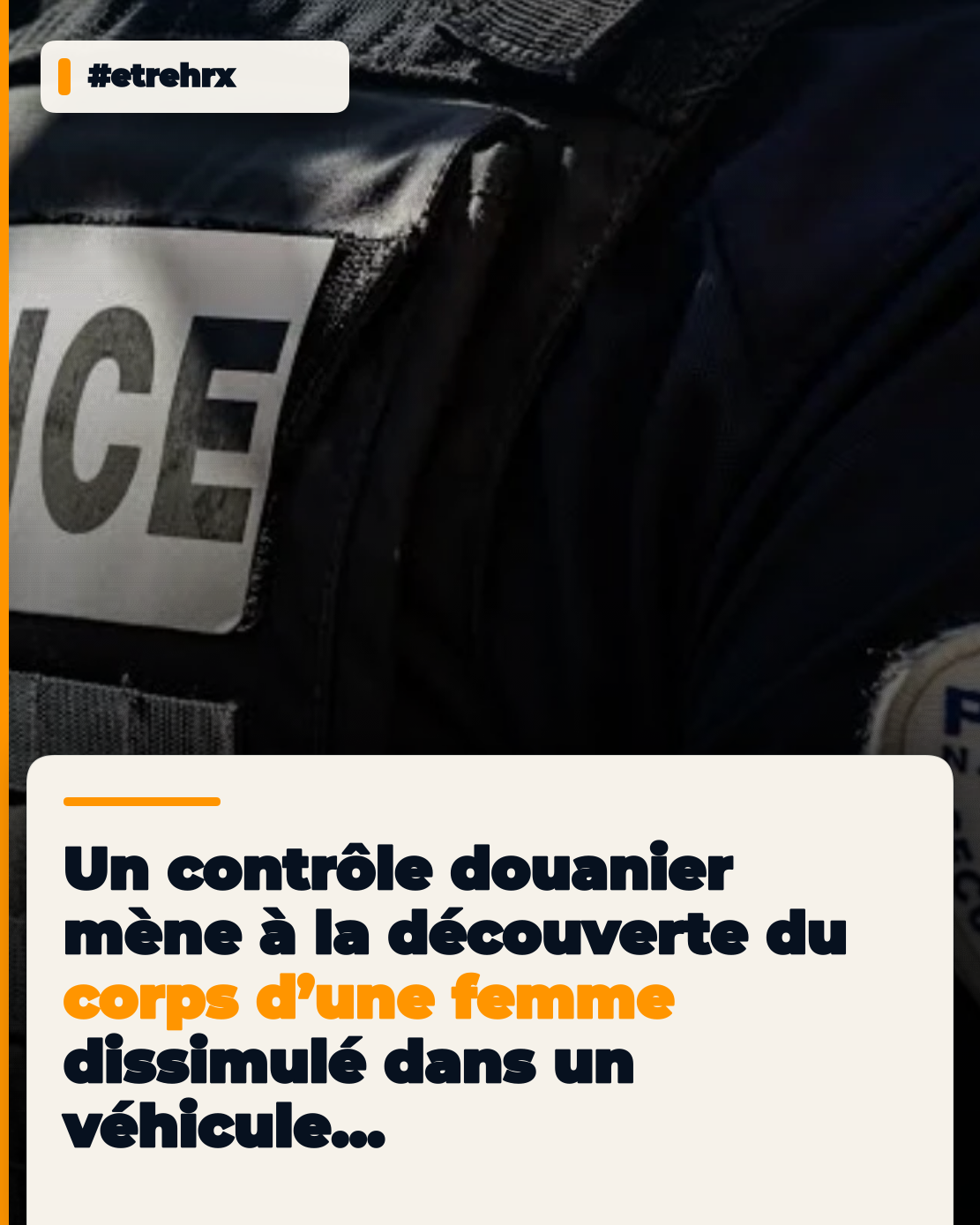 Le corps d’une femme « dissimulé sous des sacs plastiques » découvert