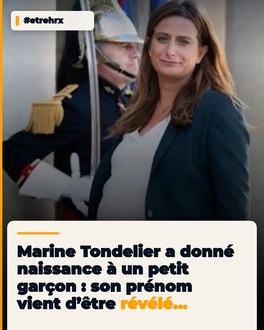 Marine Tondelier a accouché : la candidate des Ecologistes a donné naissance