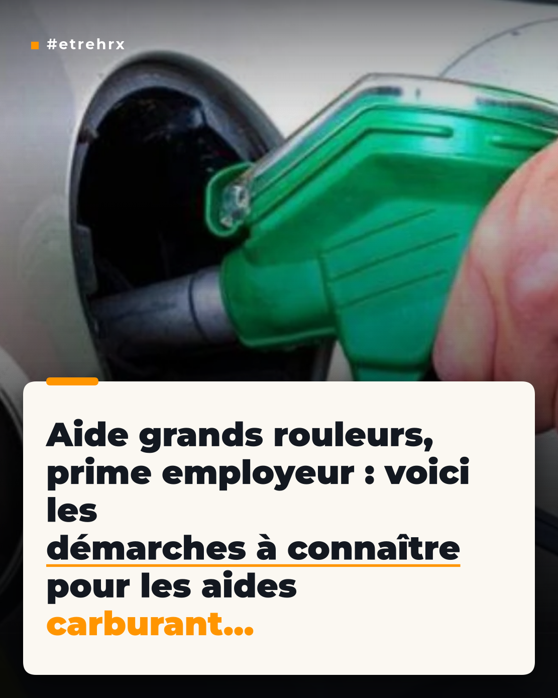 Aide grands rouleurs, prime employeur… La marche à suivre pour demander les