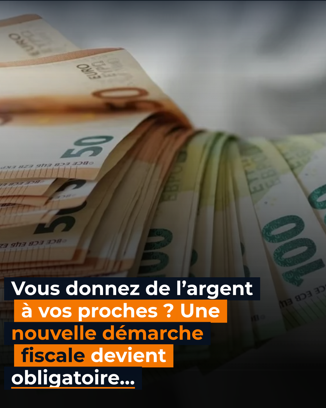 Dons d’argent à vos proches : cette nouvelle démarche sur impots.gouv est