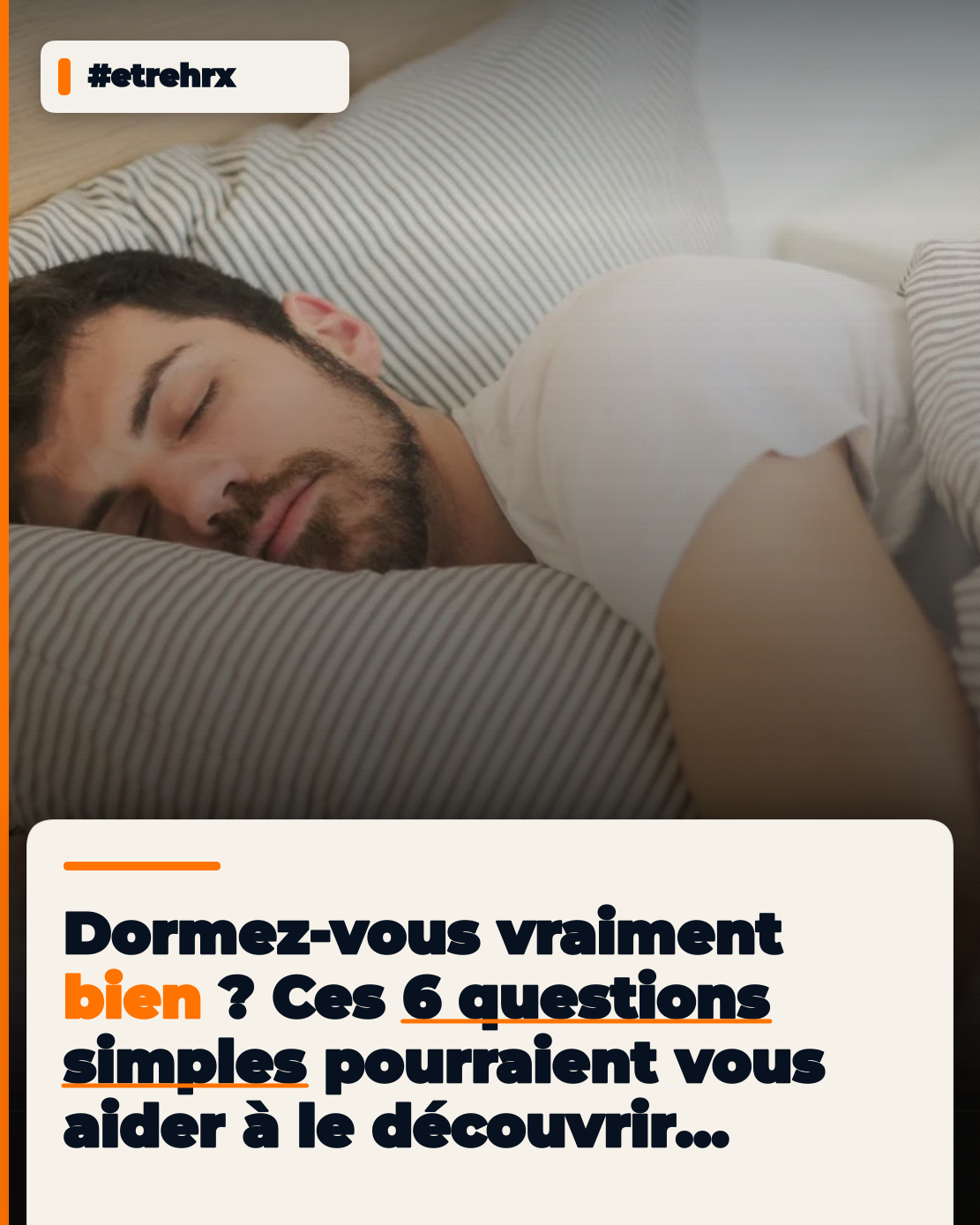 « Si votre score est en dessous de 8… » : testez