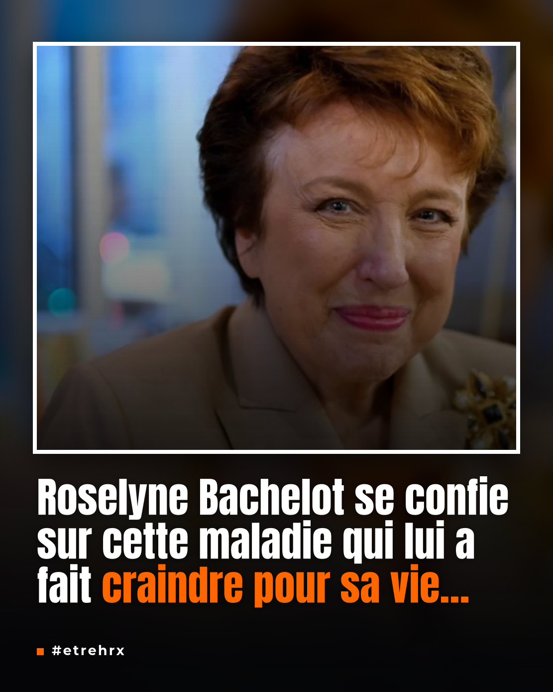 Roselyne Bachelot (79 ans) : « Cette maladie, c’est une saloperie »,