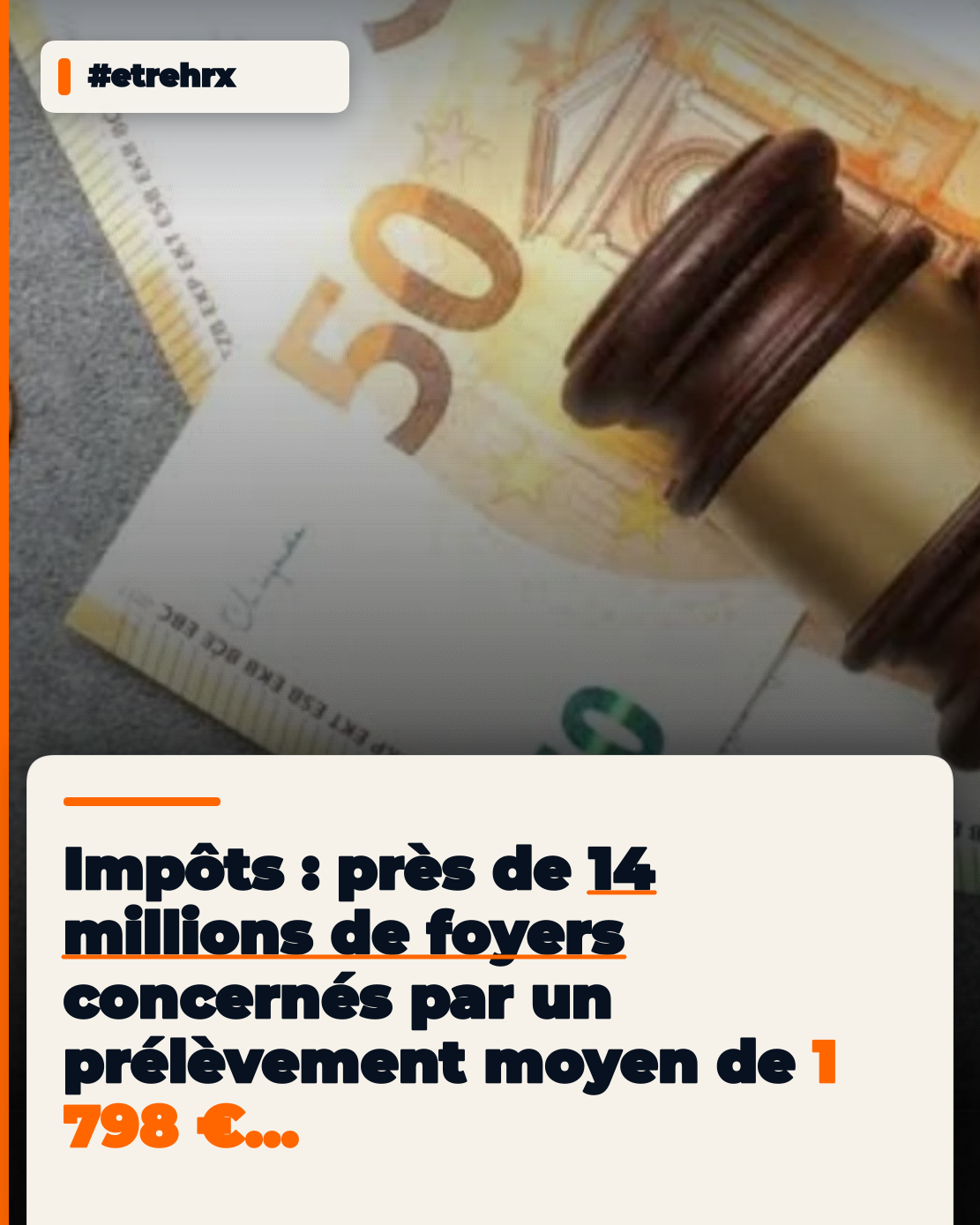 1.798 euros en moyenne à payer pour près de 14 millions de