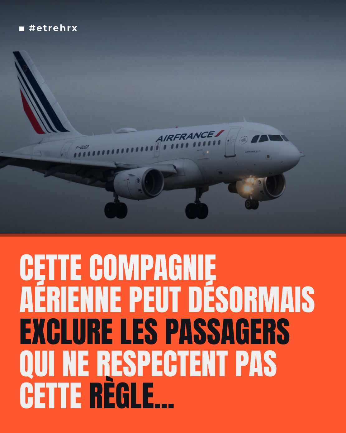 Cette compagnie aérienne peut désormais exclure les passagers qui n’utilisent pas cet