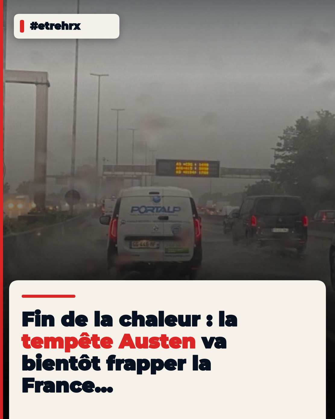 Météo : la fin septembre réserve un changement important, plusieurs régions concernées