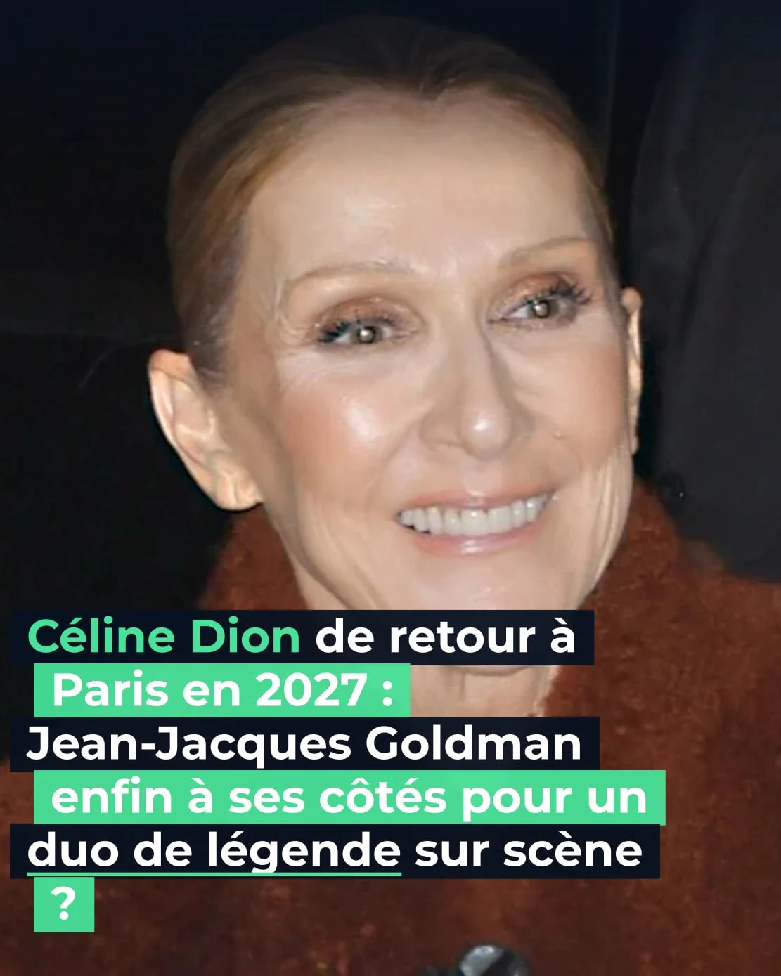 Céline Dion annonce son retour à Paris en 2027 avec de belles surprises ! 🎤✨
