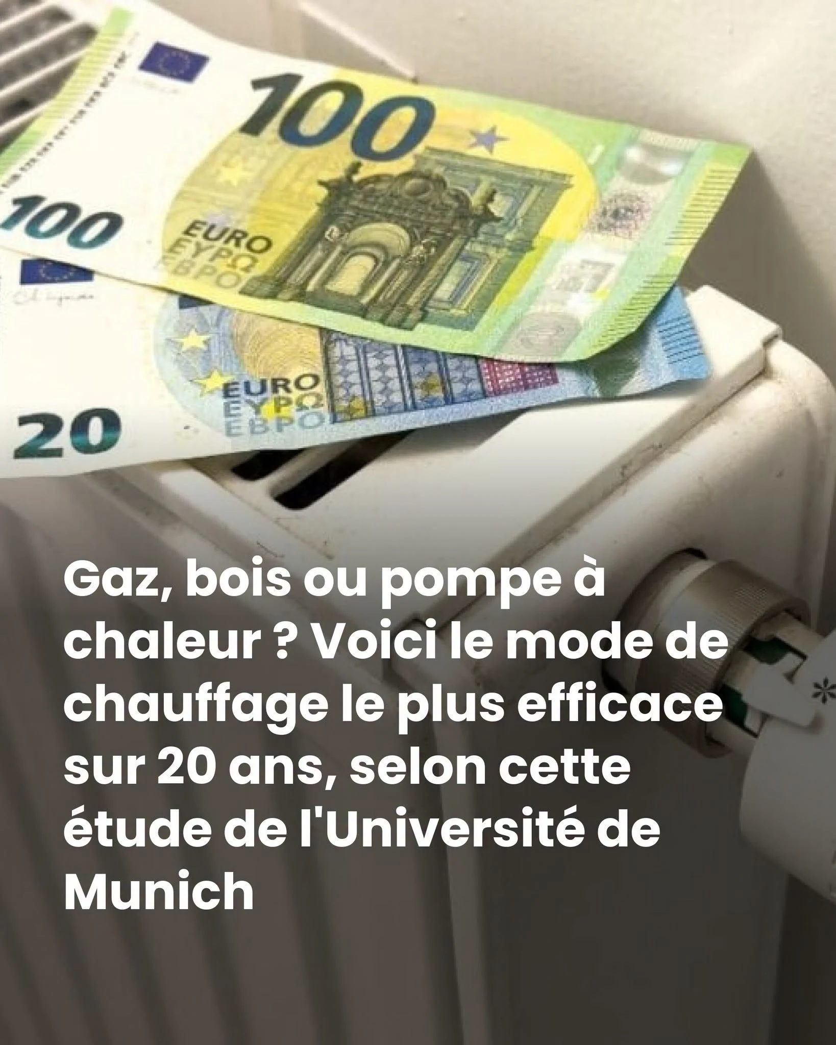 Quel mode de chauffage sera le champion de l'efficacité sur 20 ans ? 🔥🌍