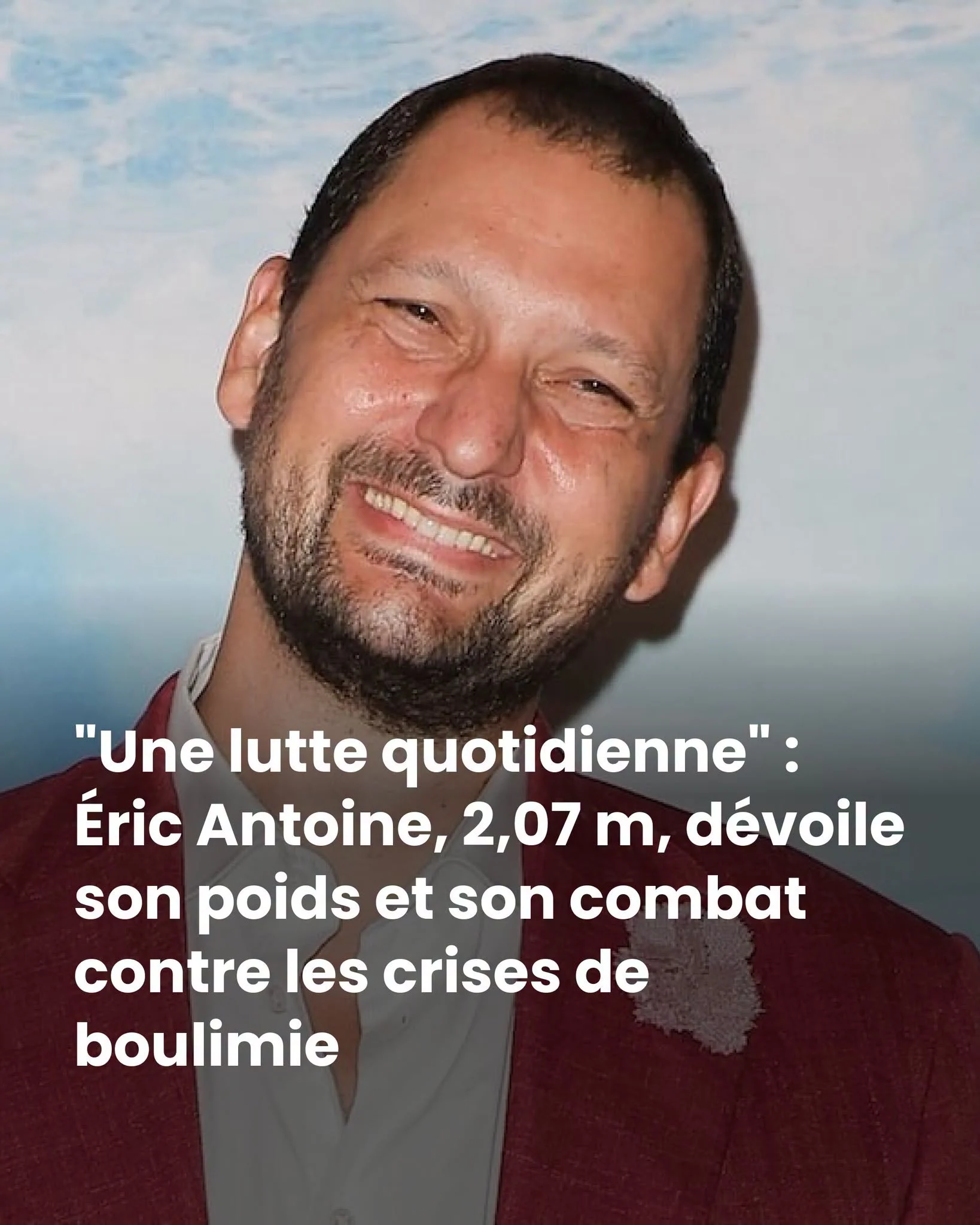 Éric Antoine se livre sur son combat méconnu 💬