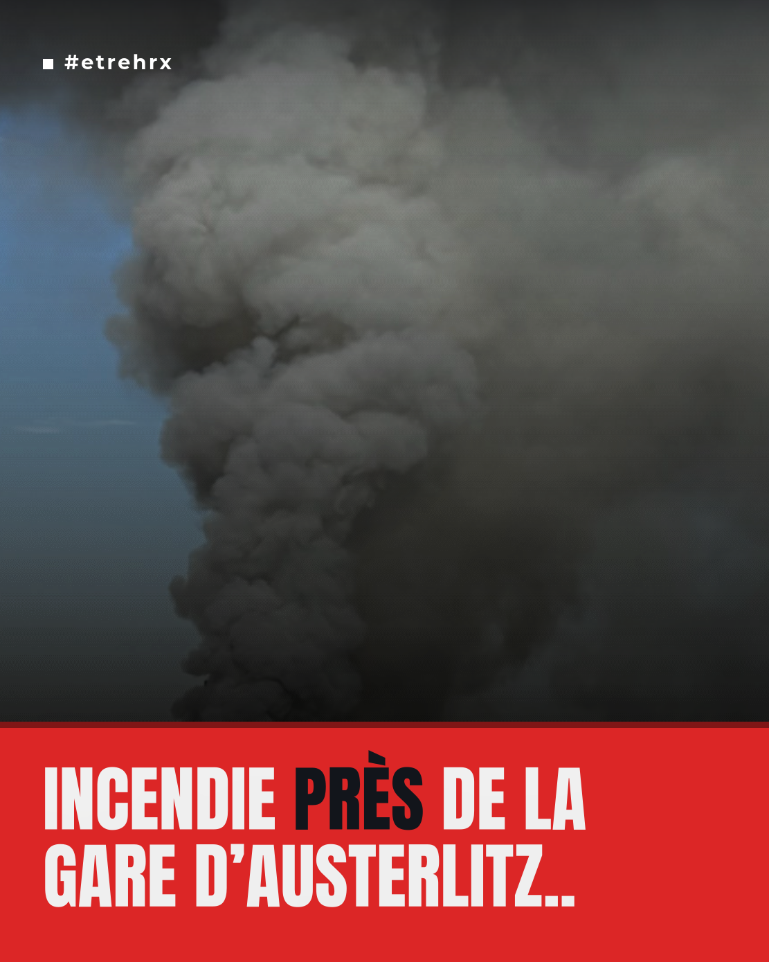Encore une tragédie en cours..
