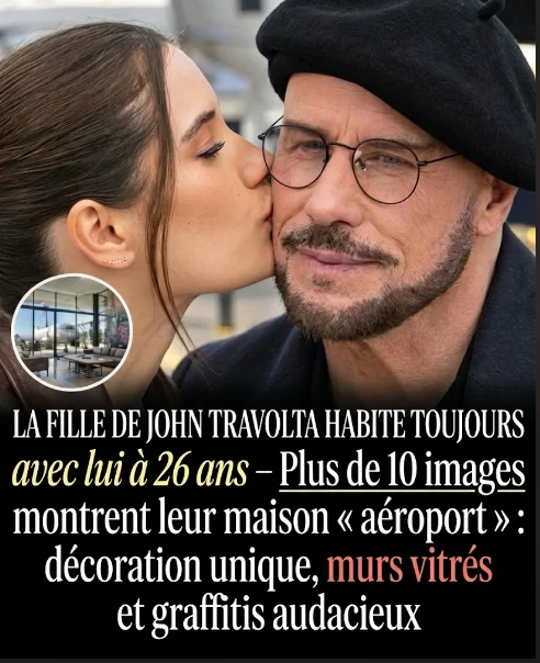 Considéré par beaucoup comme l’un des endroits les plus agréables où vivre, ce lieu abrite toujours Ella Bleu, la fille de John Travolta. 🏡✨ Des photos de la propriété révèlent un intérieur au style bien particulier, avec des détails qui divisent les avis : charme intemporel ou décoration d’une autre époque ? 👀 Voir le 1!er comm..