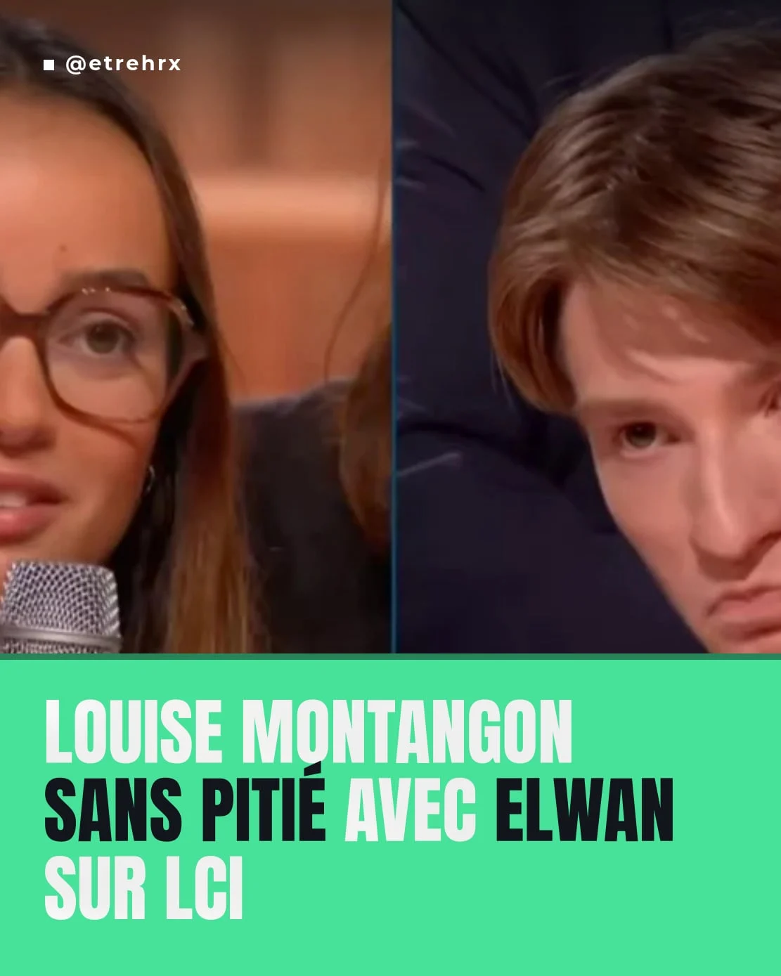 "Vous êtes les idiots utiles de ce mouvement" : Louise Montangon sans pitié avec Elwan sur LCI..