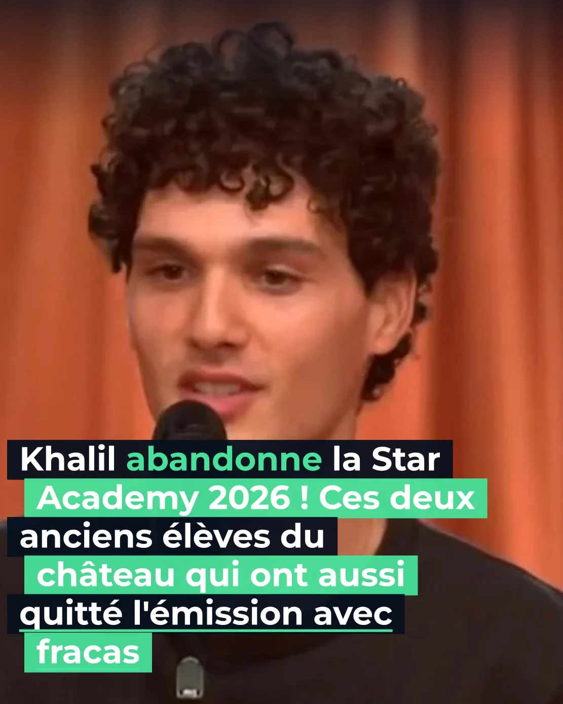 Khalil secoue la Star Academy 2026 ! 🎤